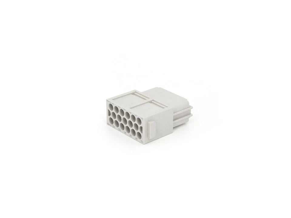 Heavy Load 17-Pin Crimp Terminal Insert factory